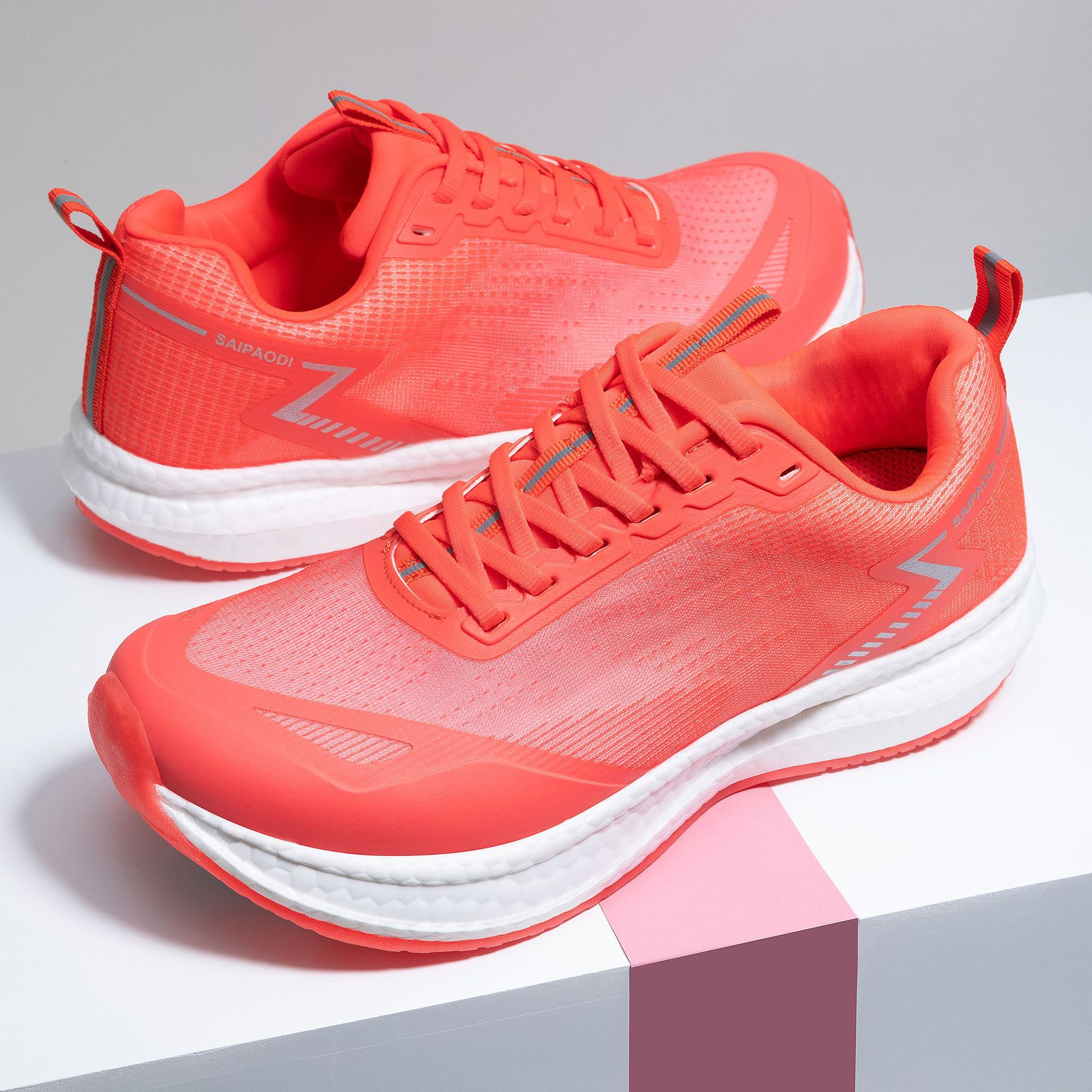 Unisex Breathable Cushioned Platform Running Shoes 4