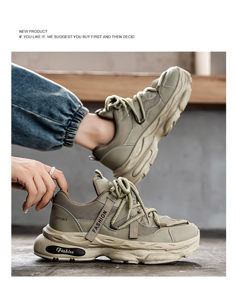 Zapatillas de deporte chunky con plataforma para hombre detail 7