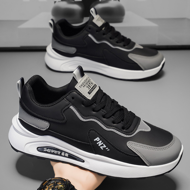Freizeitschuhe für Herren mit Colorblocking & gepolsterter Plateausohle 3