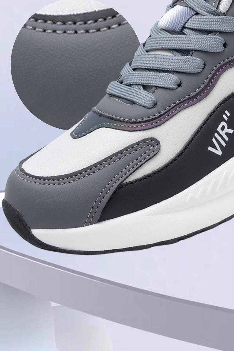 Men's Colorblock Cushioned Lace-Up Sneakers detail 1