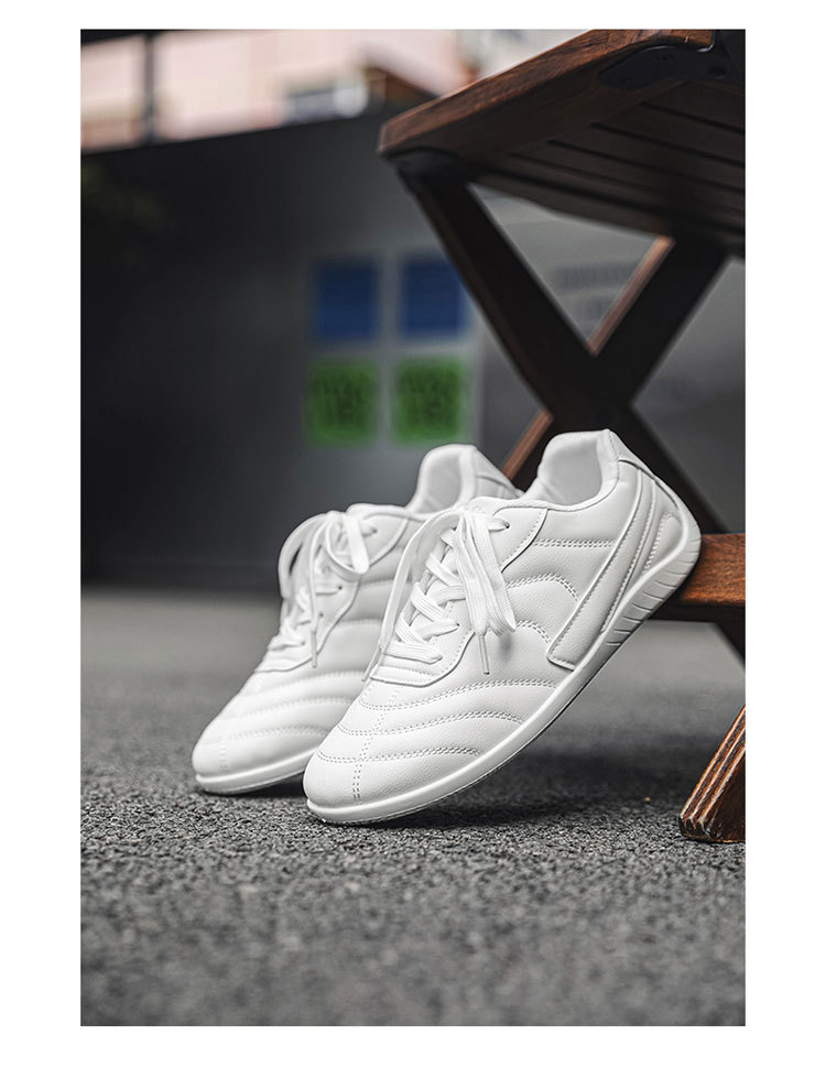Leichte PU-Leder Freizeitschuhe für Herren mit Schnürung detail 17