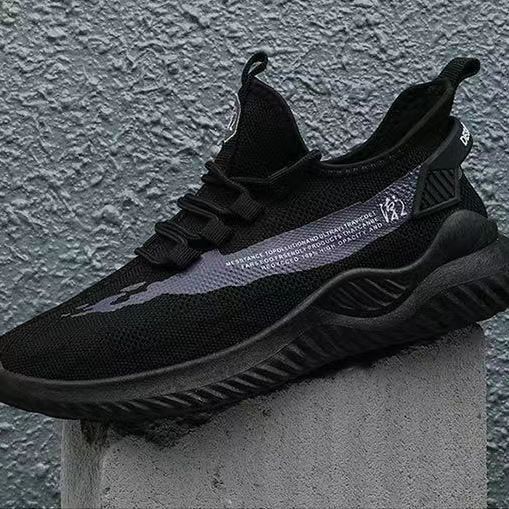 Chaussures de running à lacets en mesh respirant pour homme 3