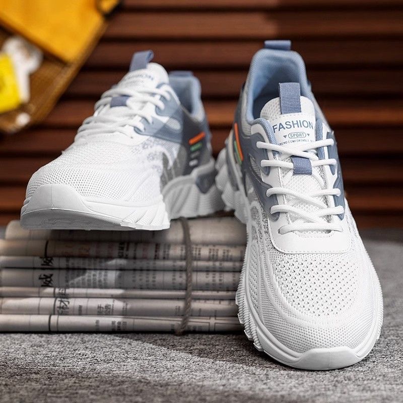 Men's Breathable Mesh Cushioned Running Shoes 4