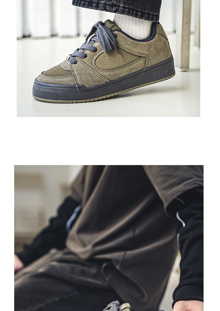 Chaussures de skate casual à lacets et amorti pour homme detail 18