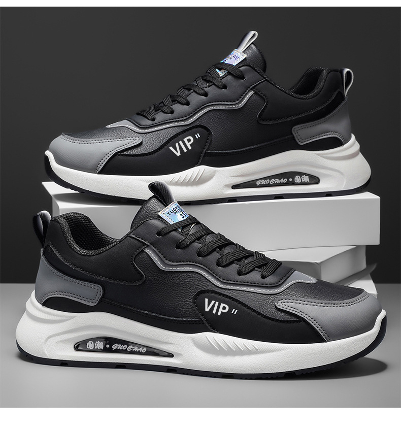 Scarpe casual da uomo stringate e ammortizzate con motivo color block detail 13