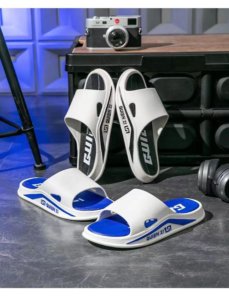Leichte, gepolsterte Slip-On Pantoletten für Herren detail 1