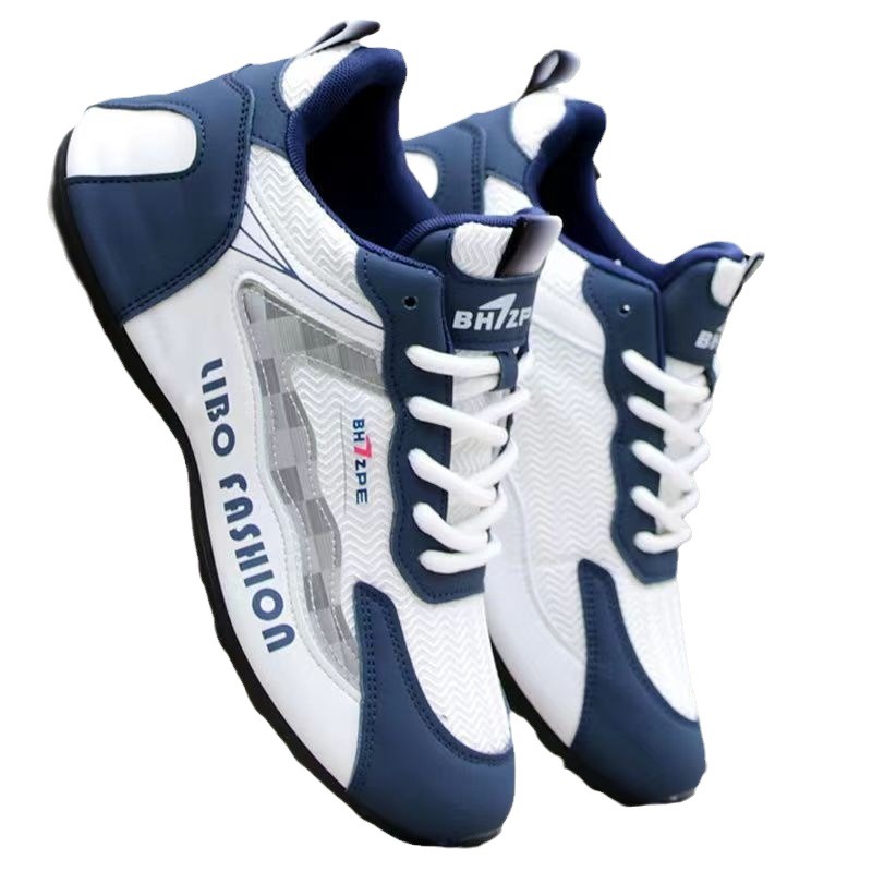 Men's Breathable Mesh Lace-Up Athletic Shoes 6