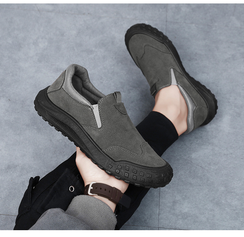 Rutschfeste Herren-Freizeitschuhe zum Hineinschlüpfen detail 7