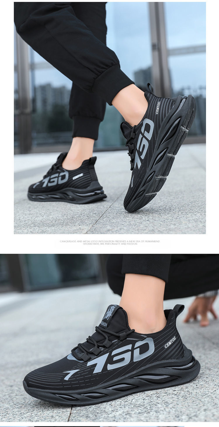 Atmungsaktive gedämpfte Laufschuhe für Herren detail 5