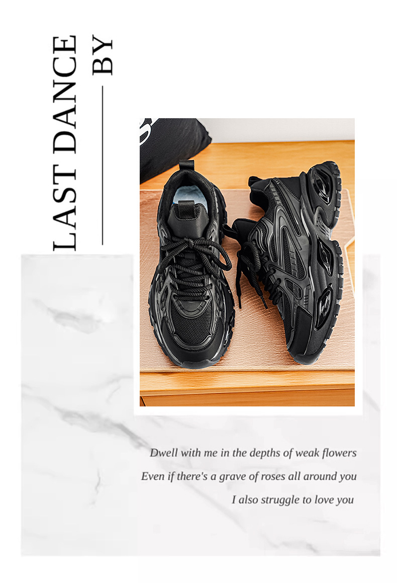 Atmungsaktive Plateau-Sneaker für Herren mit Mesh und Dämpfung detail 6