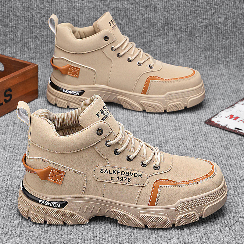 Rutschfeste, strapazierfähige Schnürstiefel für Herren – Stiefeletten 2