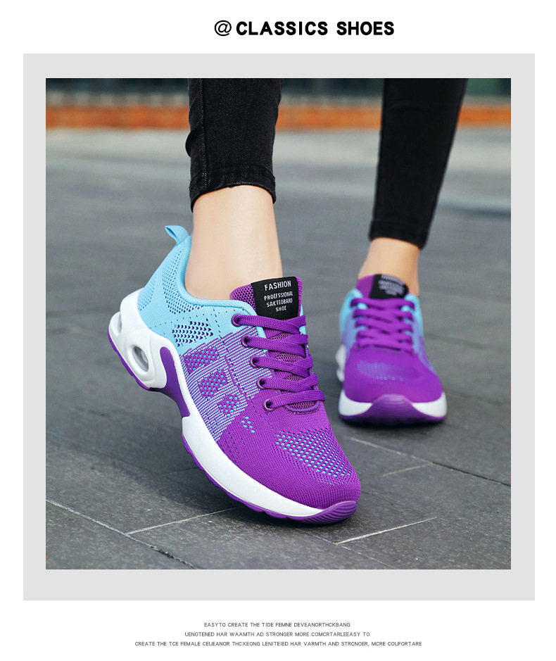 Women's Breathable Cushioned Running Shoes detail 15