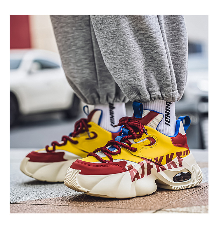 Zapatillas de deporte casuales para hombre con plataforma chunky detail 16