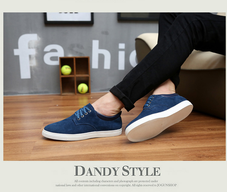 Rauleder-Schnürschuhe für Herren – Rutschfeste Freizeitschuhe detail 7
