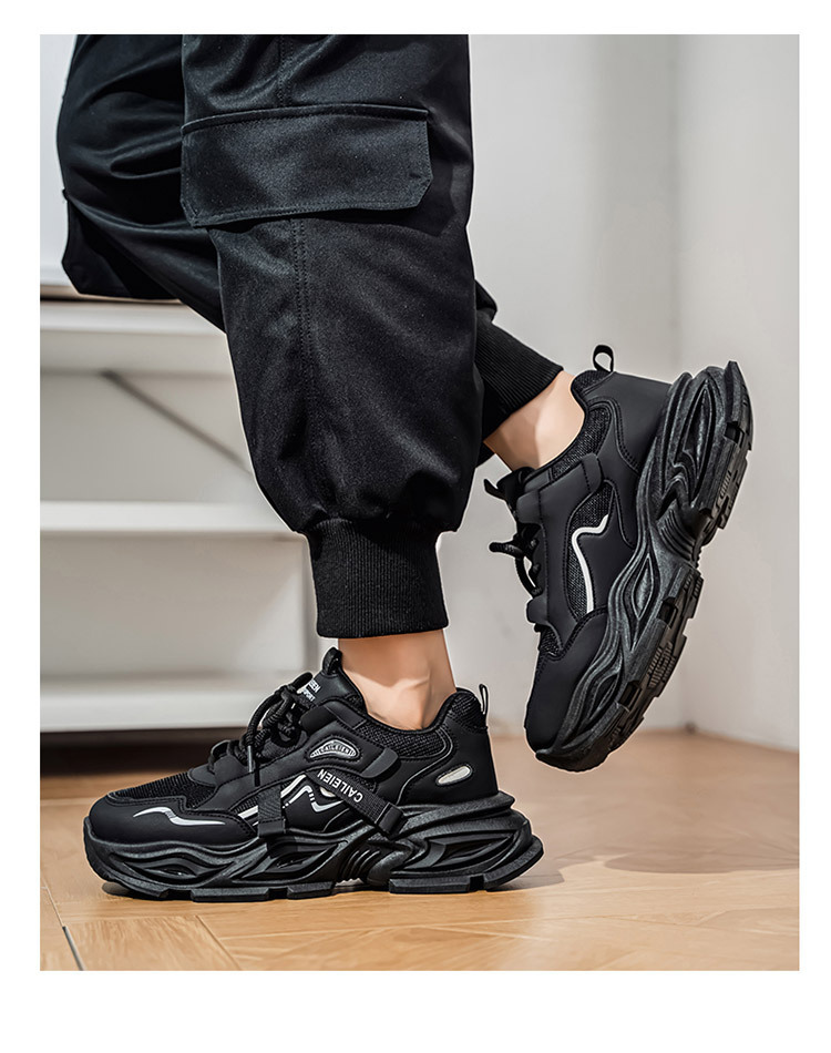 Zapatillas de deporte para hombre con plataforma y diseño color block detail 15