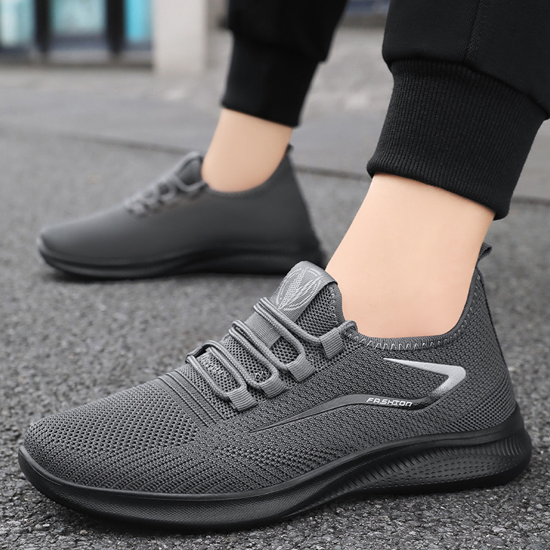 Lichte en ademende mesh hardloopschoenen voor heren 5