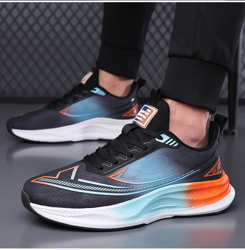Scarpe da corsa leggere e traspiranti in mesh da uomo detail 9