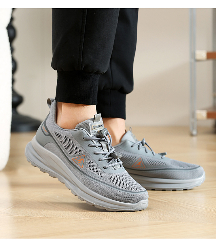 Lichte en ademende mesh hardloopschoenen voor heren detail 19