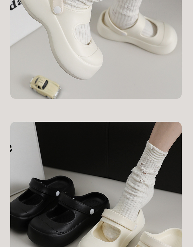 Chaussons à plateforme légers en EVA pour femmes detail 6