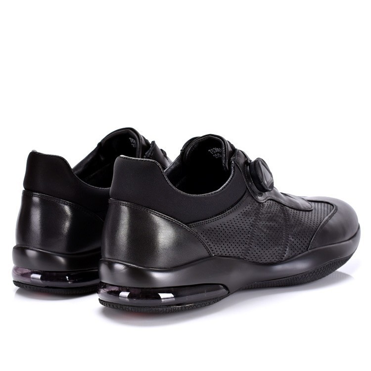 Atmungsaktive Leder-Freizeitschuhe mit Dämpfung für Herren 5