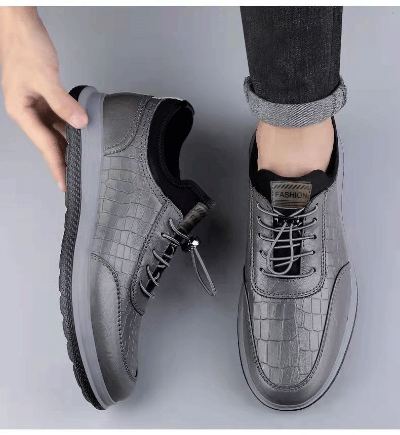 Chaussures casual antidérapantes pour homme en similicuir PU detail 10