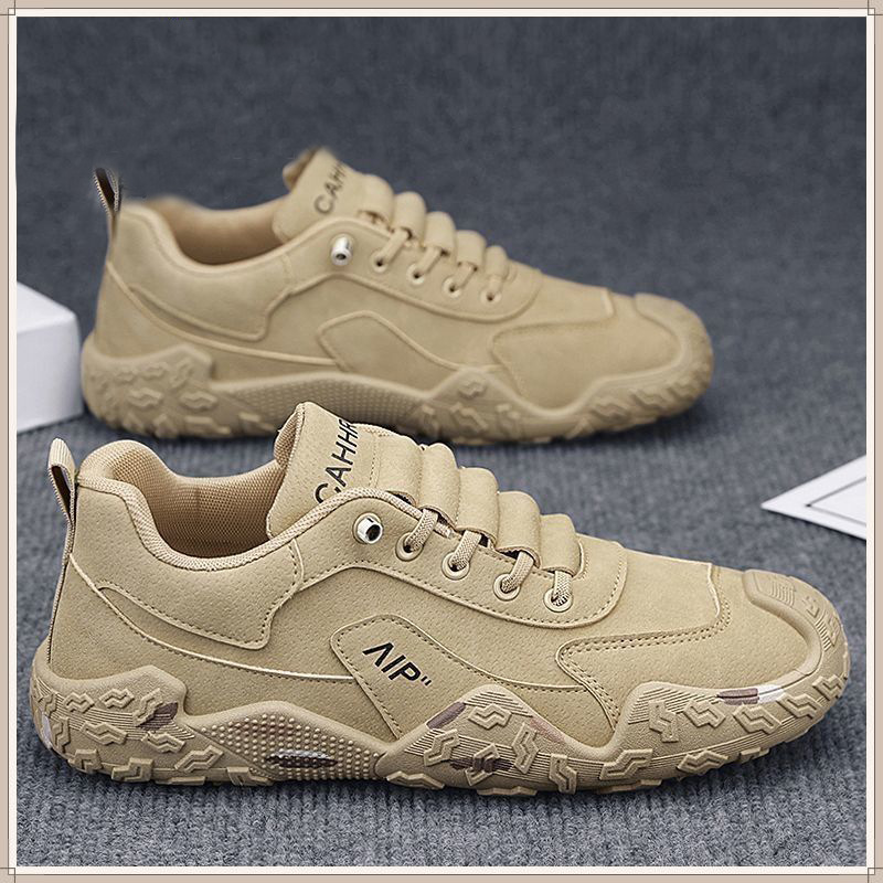 Rutschfeste Herren-Freizeitschuhe mit Schnürung für draußen 5