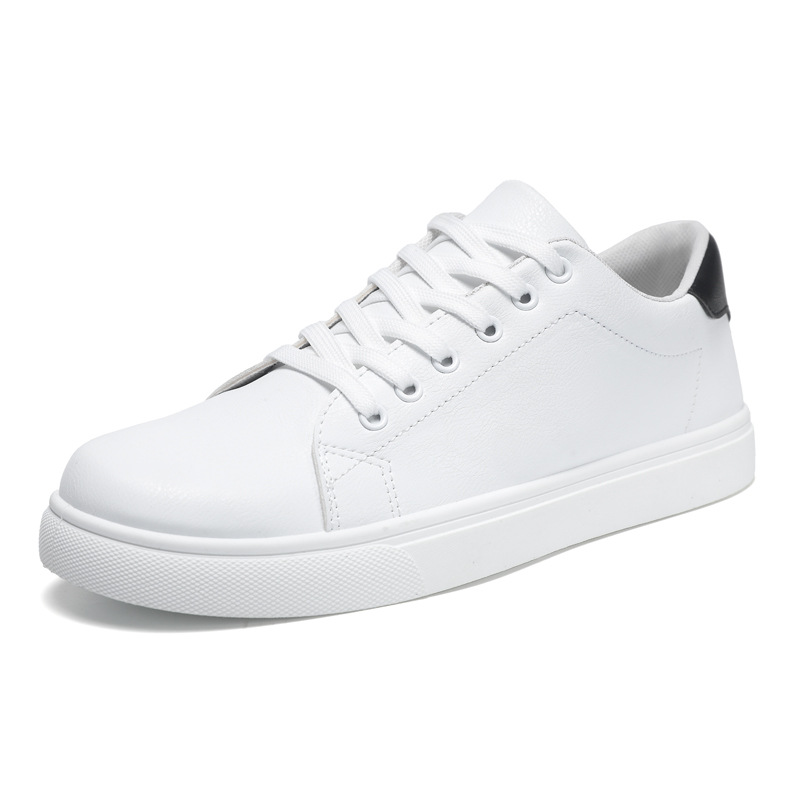 Men's PU Leather Lace-Up Non-Slip Casual Shoes 6