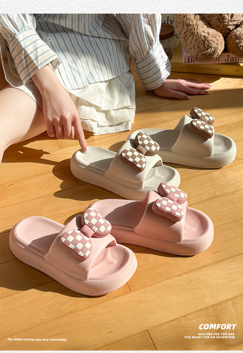 Pantofole con plateau leggere e ammortizzate da donna detail 10
