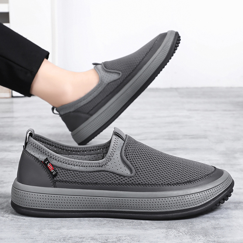 Atmungsaktive Herren-Freizeitschuhe aus Mesh zum Hineinschlüpfen 5