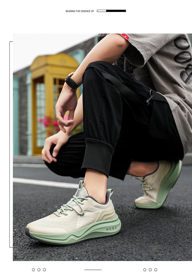 Atmungsaktive gedämpfte Laufschuhe für Herren detail 19
