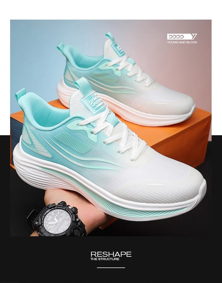 Atmungsaktive gedämpfte Laufschuhe für Herren detail 4
