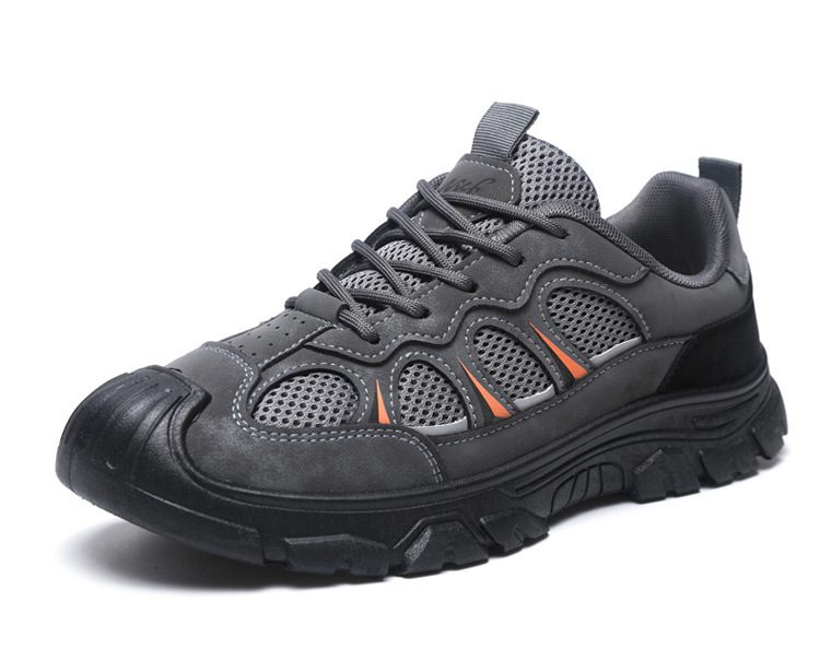 Atmungsaktive Herren-Freizeitschuhe mit Mesh und Schnürung für draußen detail 15