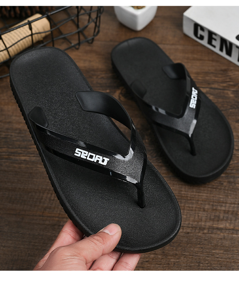 Men's Lightweight Waterproof Beach Flip-Flops detail 2