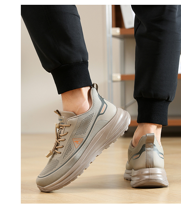 Lichte en ademende mesh hardloopschoenen voor heren detail 10