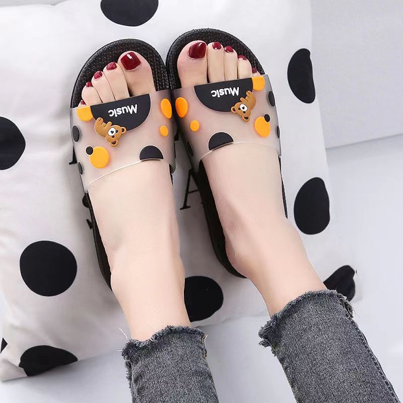 Pantofole aperte da donna leggere e impermeabili 5