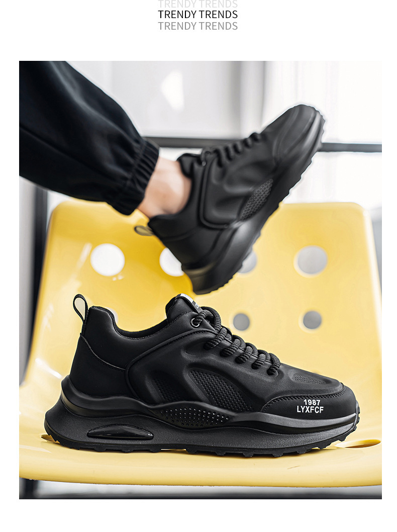 Chaussures casual à plateforme et blocs de couleurs pour homme detail 19