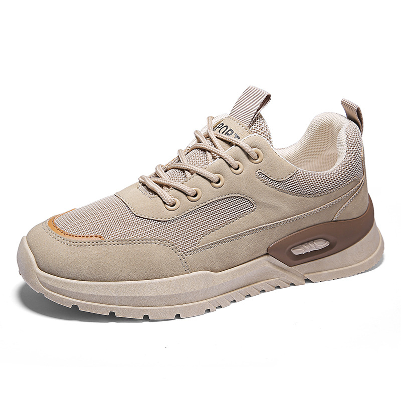 Men's Breathable Mesh Cushioned Lace-Up Casual Sneakers 6