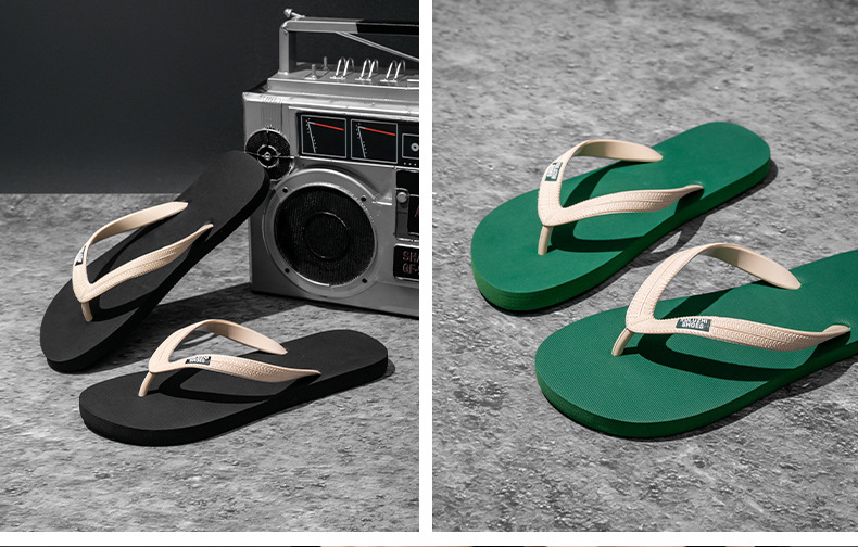 Unisex Lightweight Waterproof Slip-On Flip-Flops detail 3