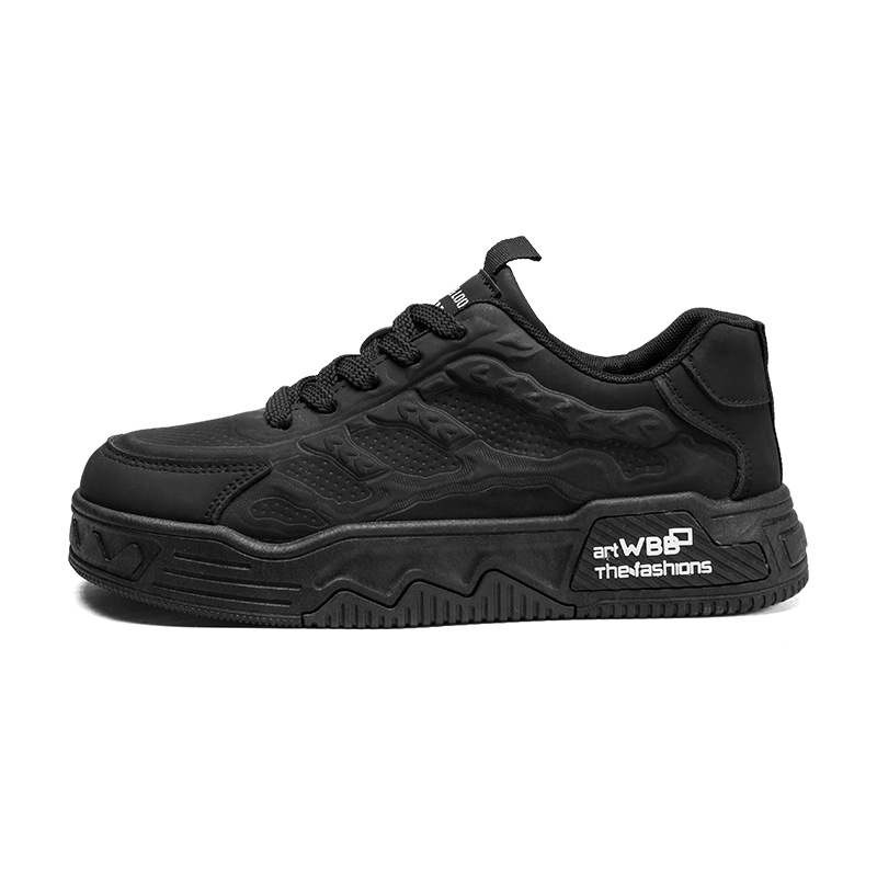 Sneakers chunky stringate da uomo – Scarpe casual antiscivolo 6