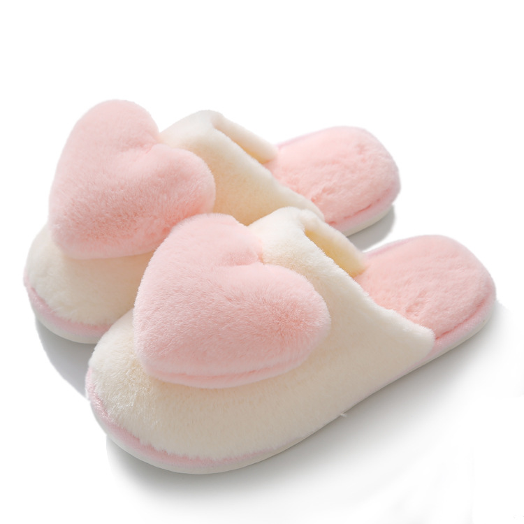 Chaussons douillets et chauds en peluche pour femmes 6