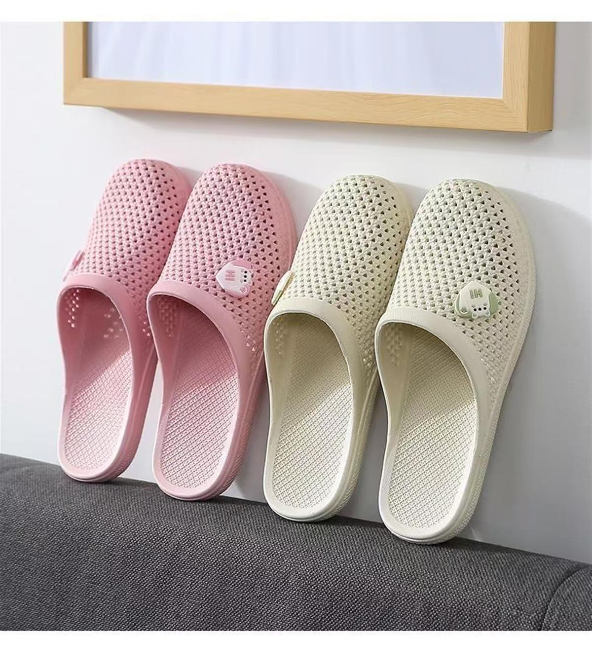 Ademende sneldrogende instappantoffels voor dames detail 1