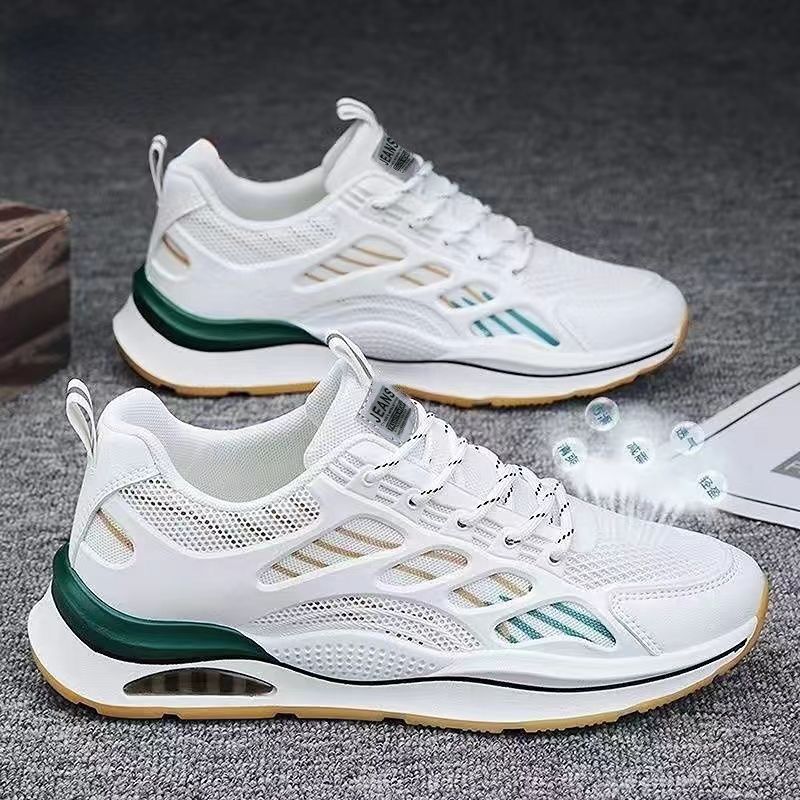 Ademende hardloopschoenen met platform en demping voor heren 5