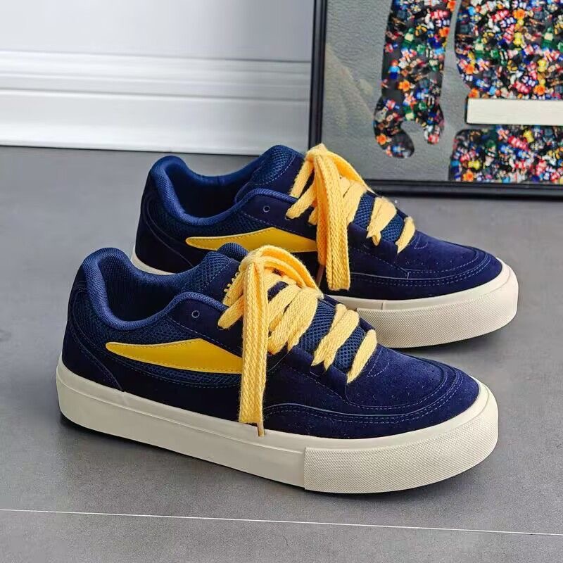 Unisex Skateschuhe aus atmungsaktivem Wildleder im Colour-Blocking-Design detail 1