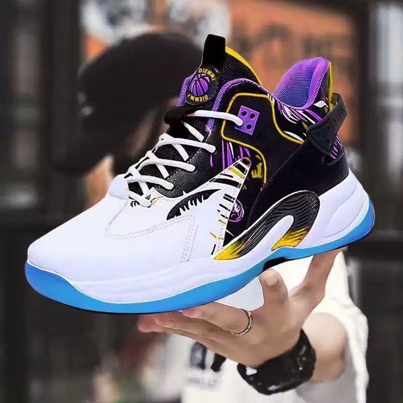 Scarpe sportive da uomo alte e ammortizzate con lacci 2