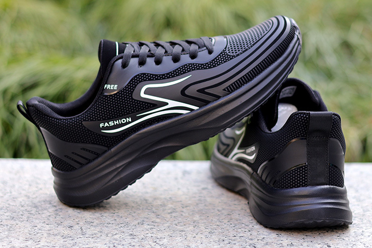 Atmungsaktive gedämpfte Laufschuhe für Herren detail 4