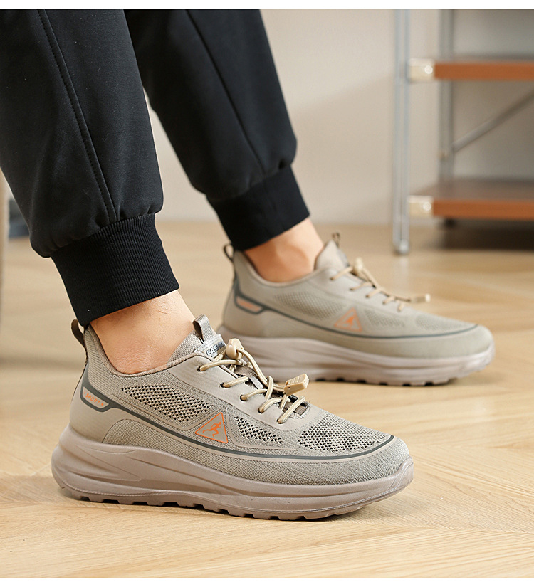 Lichte en ademende mesh hardloopschoenen voor heren detail 13