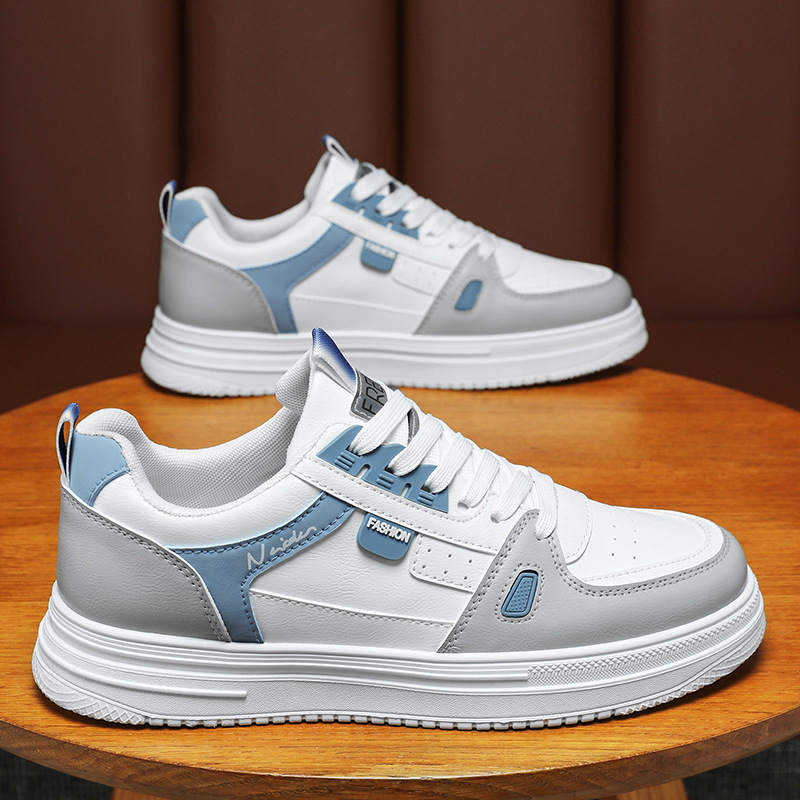 Herren Skateschuhe mit Colorblock-Design & Schnürung