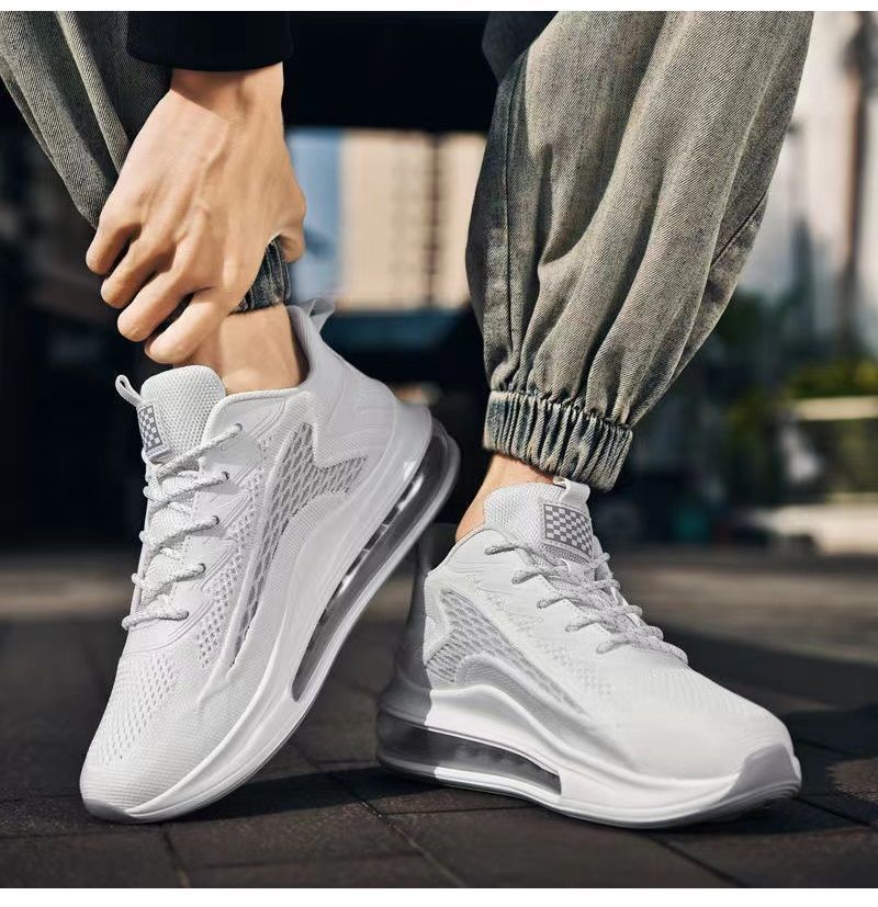 Atmungsaktive gedämpfte Herren-Laufschuhe aus Mesh detail 13