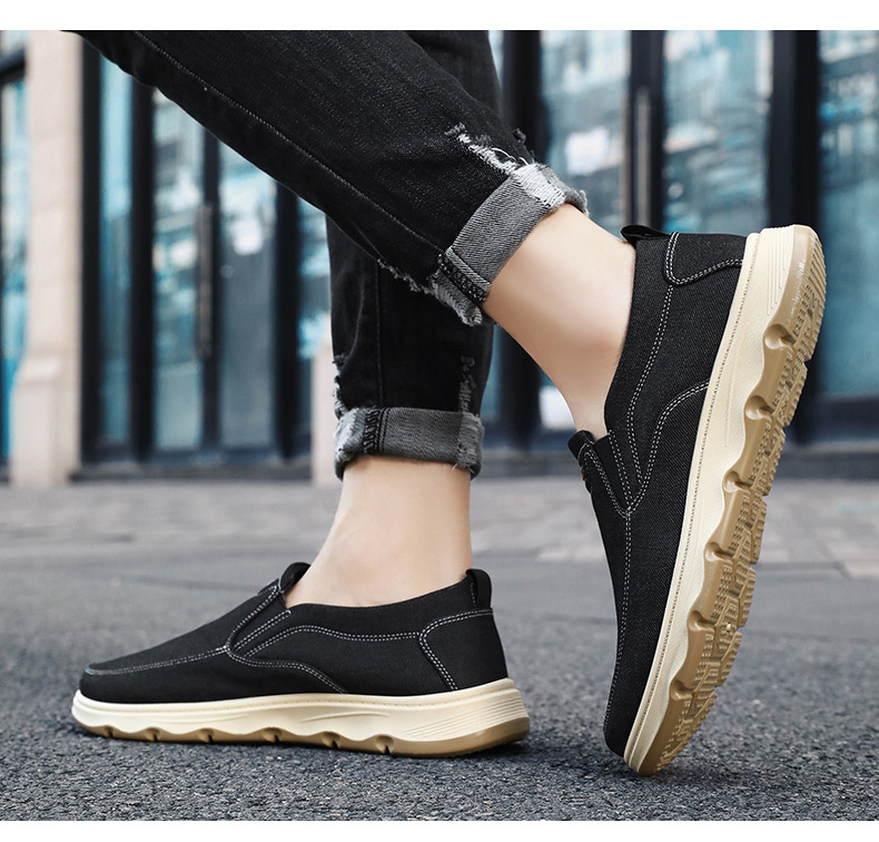 Scarpe casual slip-on traspiranti e leggere da uomo detail 13