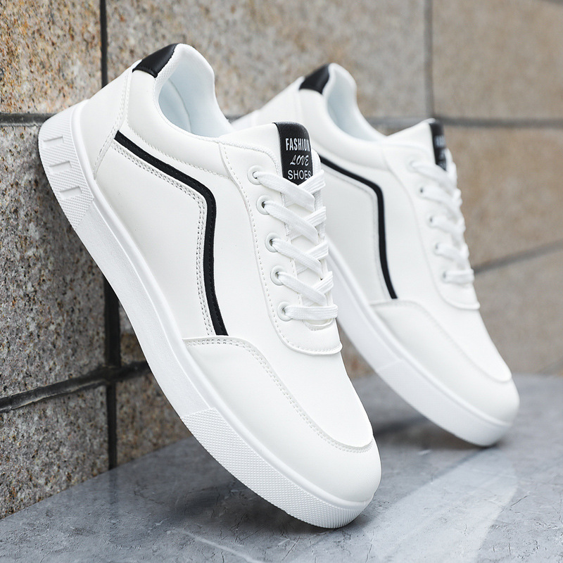 Men's Colorblock Lace-Up Casual Shoes 4